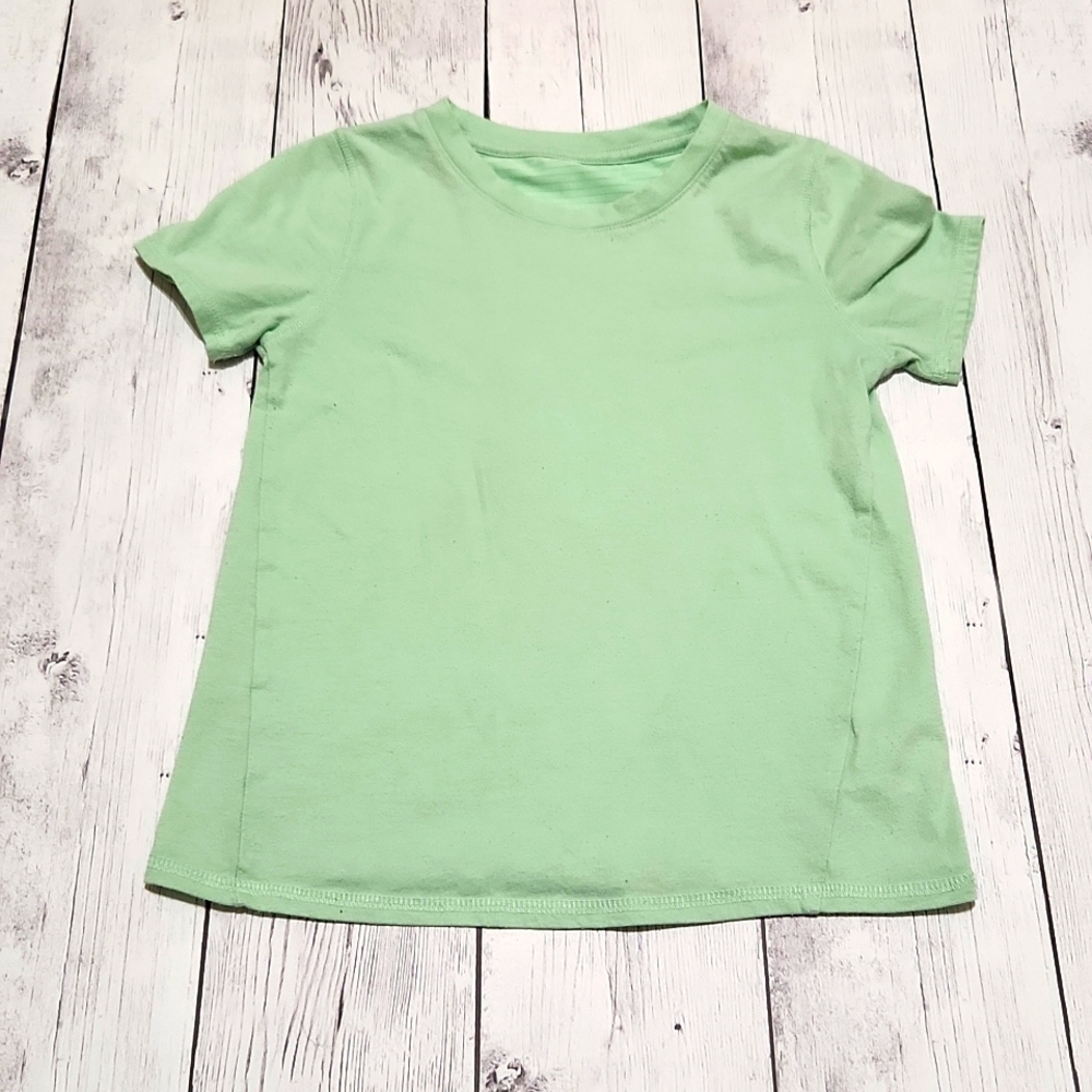 Athletic Works Green s(6-6x) t shirt